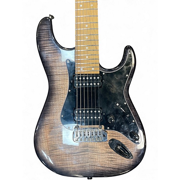 Used Kiesel DELOS 7 Trans Black Solid Body Electric Guitar