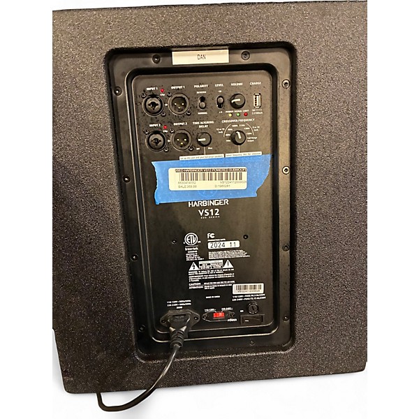 Used Harbinger VS12 Powered Subwoofer