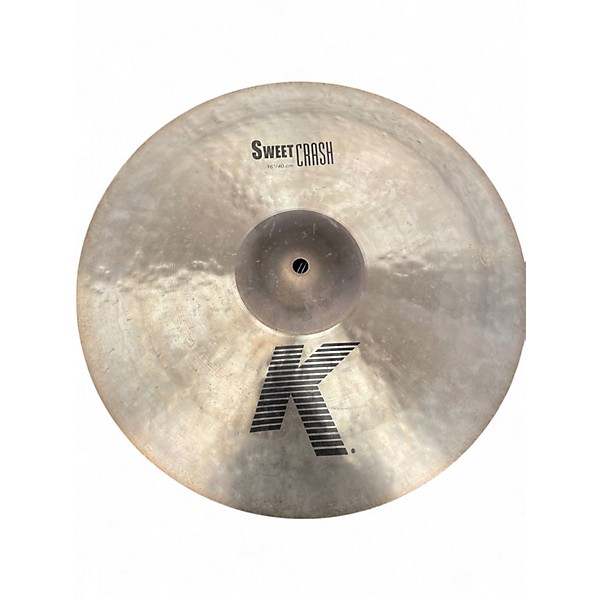 Used Zildjian 16in K Sweet Crash Cymbal