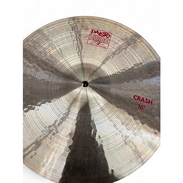 Used Paiste 16in 2002 Crash Cymbal