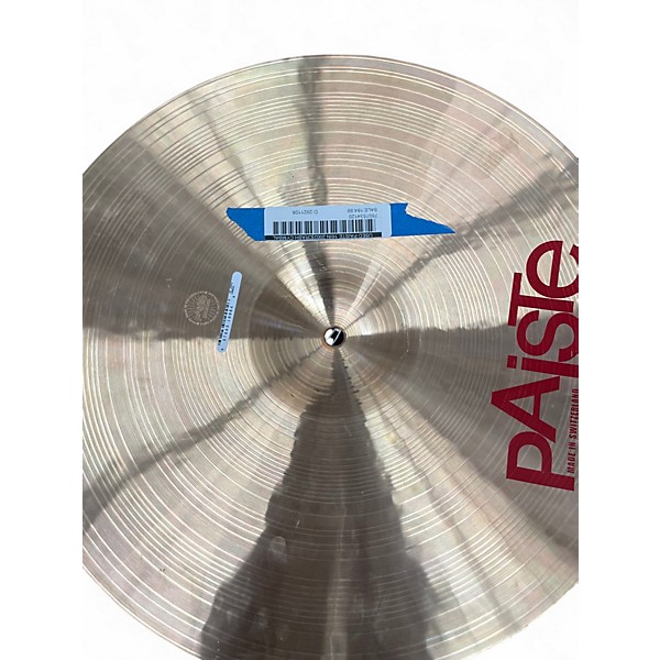 Used Paiste 16in 2002 Crash Cymbal