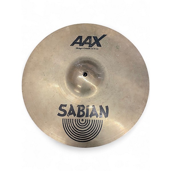 Used SABIAN 16in AAX Stage Crash Cymbal