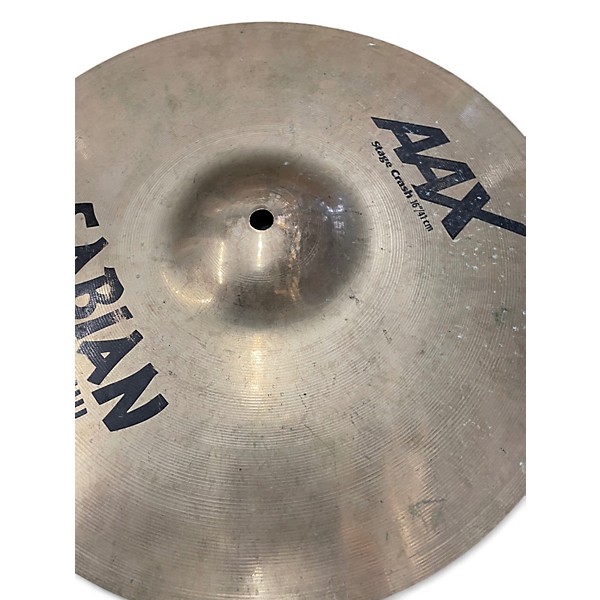 Used SABIAN 16in AAX Stage Crash Cymbal