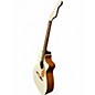 Used Fender Newporter Player Classic White Acoustic Electric Guitar