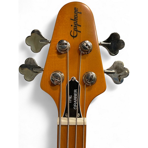Used Epiphone THE GRABBER Black Electric Bass Guitar