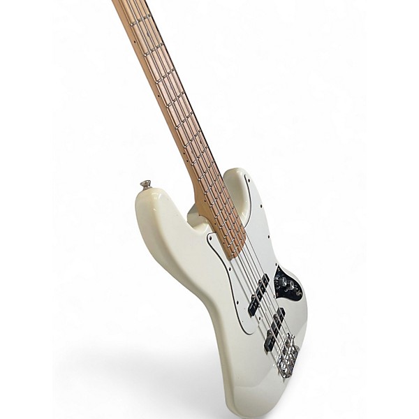 Used Squier Affinity Jazz Bass Alpine White Electric Bass Guitar