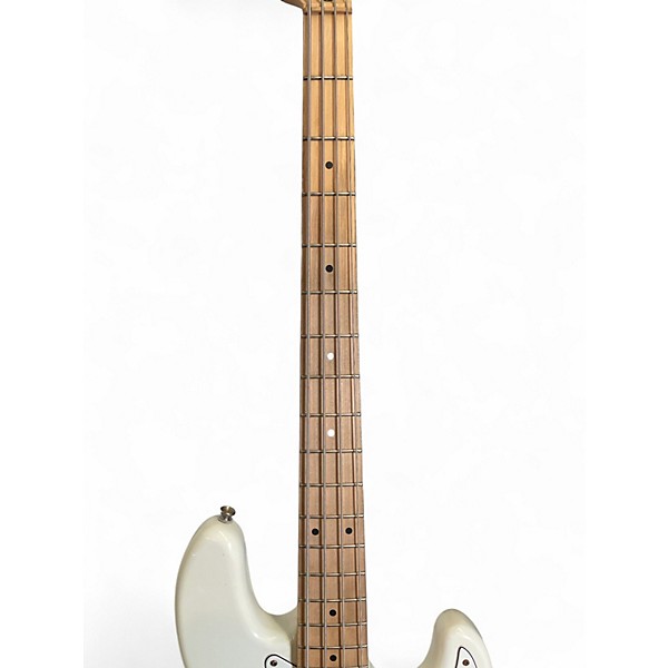 Used Squier Affinity Jazz Bass Alpine White Electric Bass Guitar