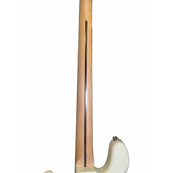 Used Squier Affinity Jazz Bass Alpine White Electric Bass Guitar
