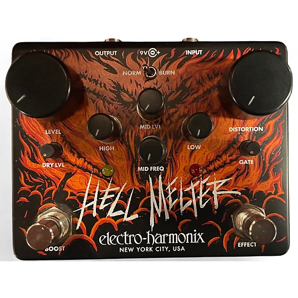 Used Electro-Harmonix Hell Melter Effect Pedal