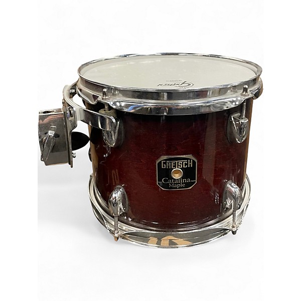 Used Gretsch Drums 7 Piece Catalina Maple Cherry Burst Drum Kit