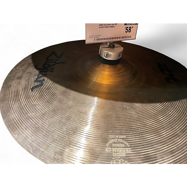 Used Zildjian 14in ZBT Hi Hat Pair Cymbal