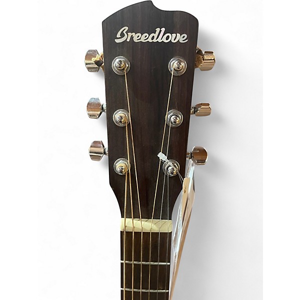 Used Breedlove Discovery Concerto CE Natural Acoustic Electric Guitar
