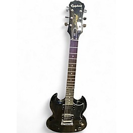 Used Epiphone SG Black Solid Body Electric Guitar