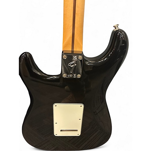 Used Fender Player Stratocaster Black Solid Body Electric Guitar