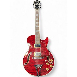 Used Ibanez AG85TRD Red Hollow Body Electric Guitar