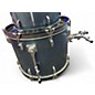 Used Pearl 5 Piece ROADSHOW AQUA BLUE GLITTER Drum Kit