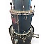 Used Pearl 5 Piece ROADSHOW AQUA BLUE GLITTER Drum Kit