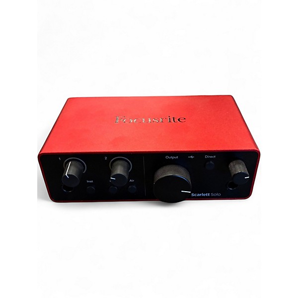 Used Focusrite Scarlett Solo Audio Interface