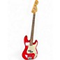 Used Fender Squier Series P Bass Dakota Red Electric Bass Guitar thumbnail