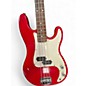 Used Fender Squier Series P Bass Dakota Red Electric Bass Guitar
