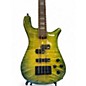 Used Spector NS2 USA Alien Glow Electric Bass Guitar