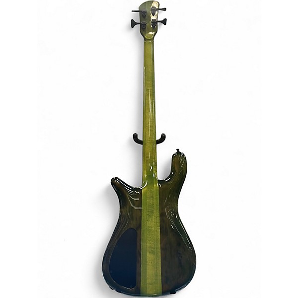 Used Spector NS2 USA Alien Glow Electric Bass Guitar