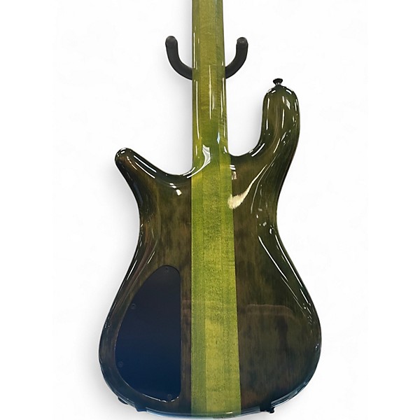 Used Spector NS2 USA Alien Glow Electric Bass Guitar