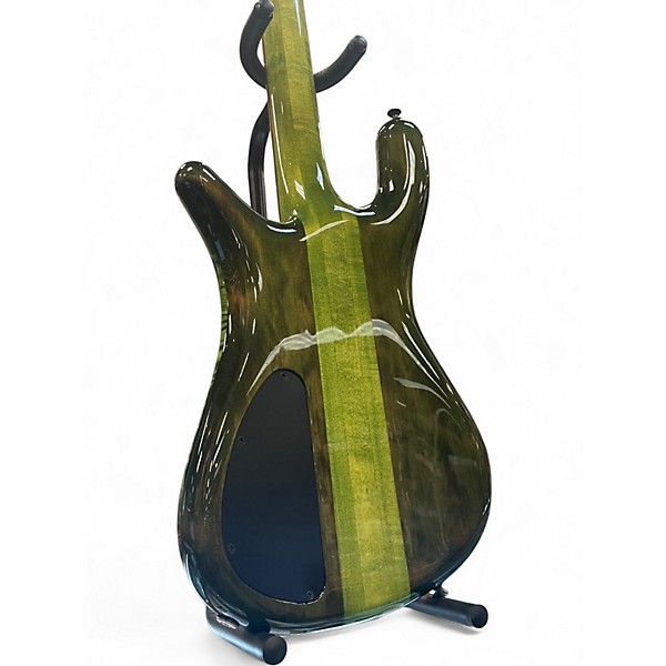 Used Spector NS2 USA Alien Glow Electric Bass Guitar