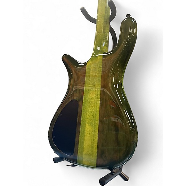 Used Spector NS2 USA Alien Glow Electric Bass Guitar