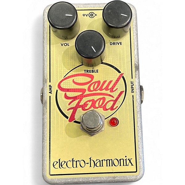Used Electro-Harmonix Soul Food Overdrive Effect Pedal
