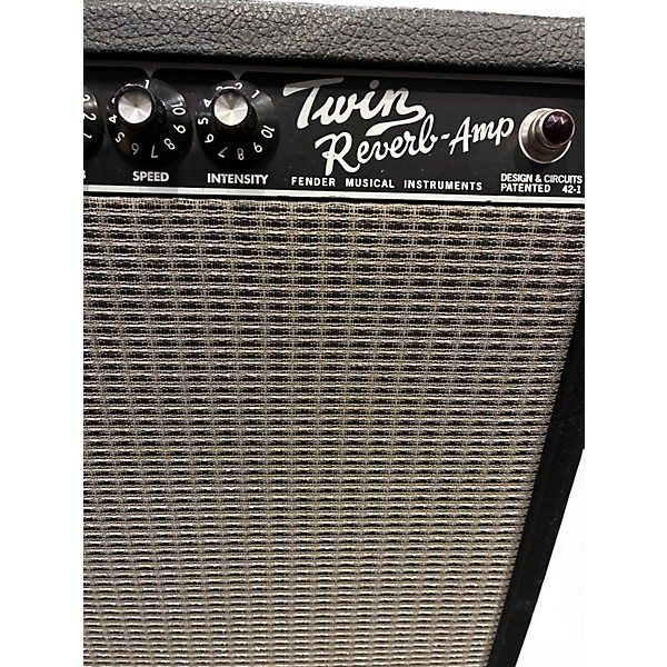 Used Fender Twin Reverb 2x12 Tube Guitar Combo Amp