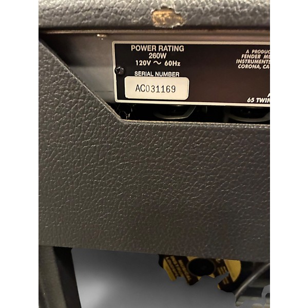 Used Fender Twin Reverb 2x12 Tube Guitar Combo Amp
