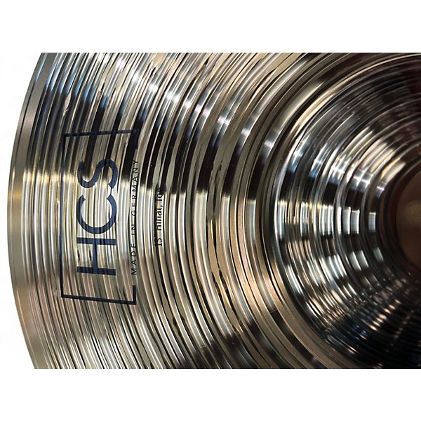 Used MEINL 13in HCS Hi Hat Pair Cymbal