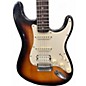 Used Squier Bullet Stratocaster HSS 2 Tone Sunburst Solid Body Electric Guitar