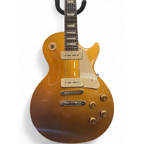 Used 2019 Gibson Les Paul Standard '50s P-90 Gold Top Solid Body Electric Guitar