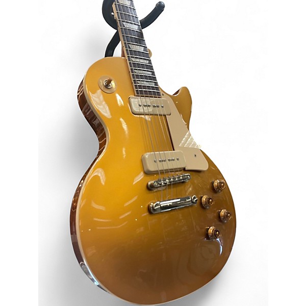 Used 2019 Gibson Les Paul Standard '50s P-90 Gold Top Solid Body Electric Guitar