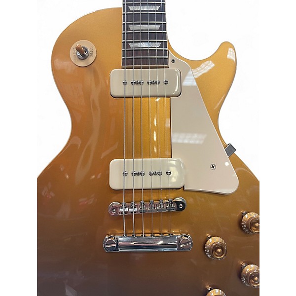 Used 2019 Gibson Les Paul Standard '50s P-90 Gold Top Solid Body Electric Guitar