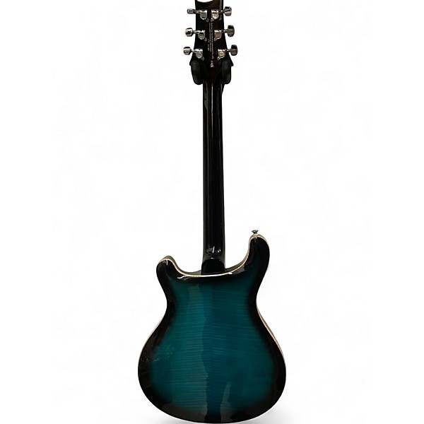 Used PRS SE Hollowbody II Piezo Blue Hollow Body Electric Guitar