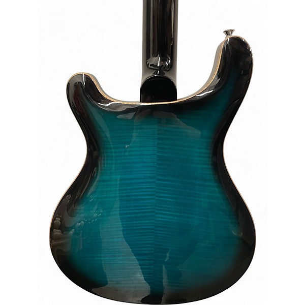 Used PRS SE Hollowbody II Piezo Blue Hollow Body Electric Guitar