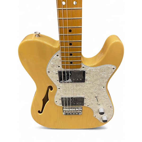 Used Fender Vintera 70s Telecaster Thinline Butterscotch Blonde Hollow Body Electric Guitar