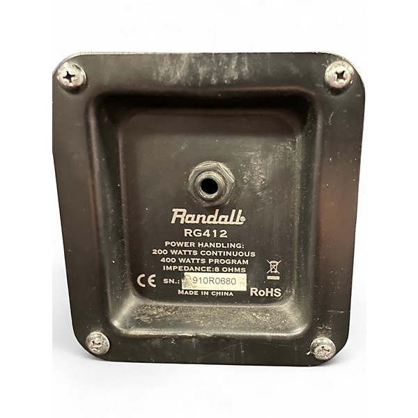Used Randall RG412 Guitar Cabinet