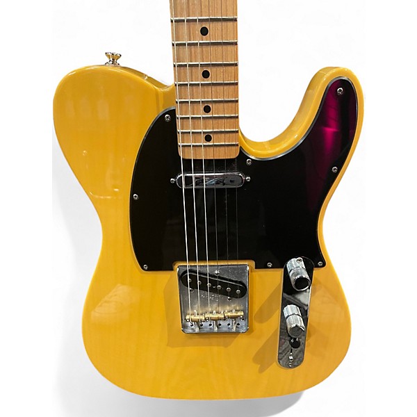 Used Fender Special Edition Deluxe Ash Telecaster Butterscotch Blonde Solid Body Electric Guitar