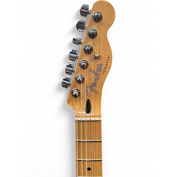 Used Fender Special Edition Deluxe Ash Telecaster Butterscotch Blonde Solid Body Electric Guitar