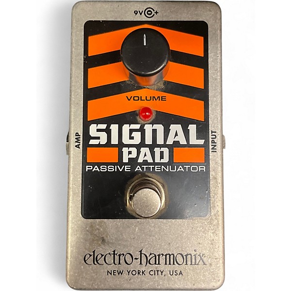 Used Electro-Harmonix signal pad passive attenuator Effect Pedal