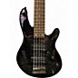 Used Schecter Guitar Research Diamond Series Black Electric Bass Guitar