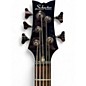 Used Schecter Guitar Research Diamond Series Black Electric Bass Guitar