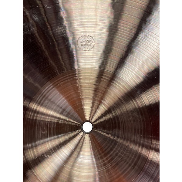 Used Paiste 22in 2002 Ride Cymbal
