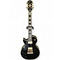 Used Epiphone Les Paul Custom Pro LH Ebony Solid Body Electric Guitar thumbnail