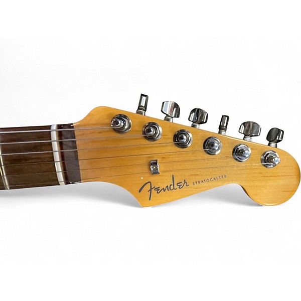 Used Fender American Elite Stratocaster HSS Shawbucker Olympic Pearl Solid Body Electric Guitar