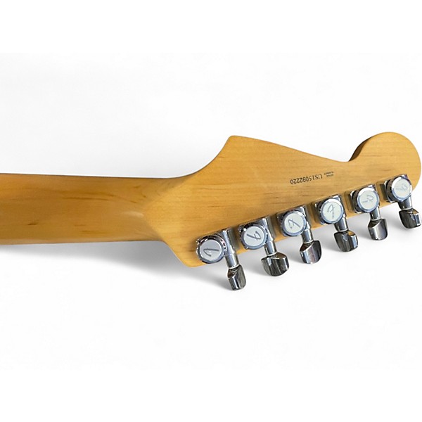 Used Fender American Elite Stratocaster HSS Shawbucker Olympic Pearl Solid Body Electric Guitar